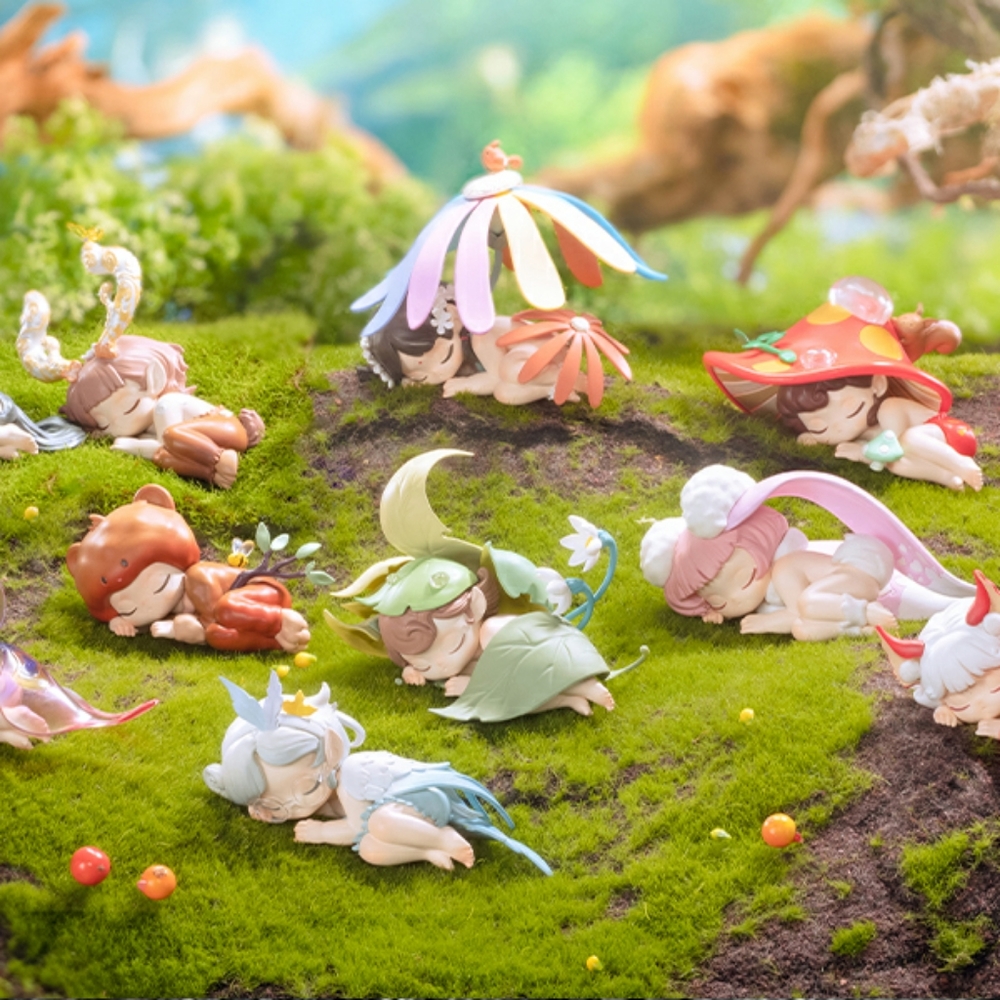 Sleep Elves of Forest (8 sealed Blind Box) by 52toys